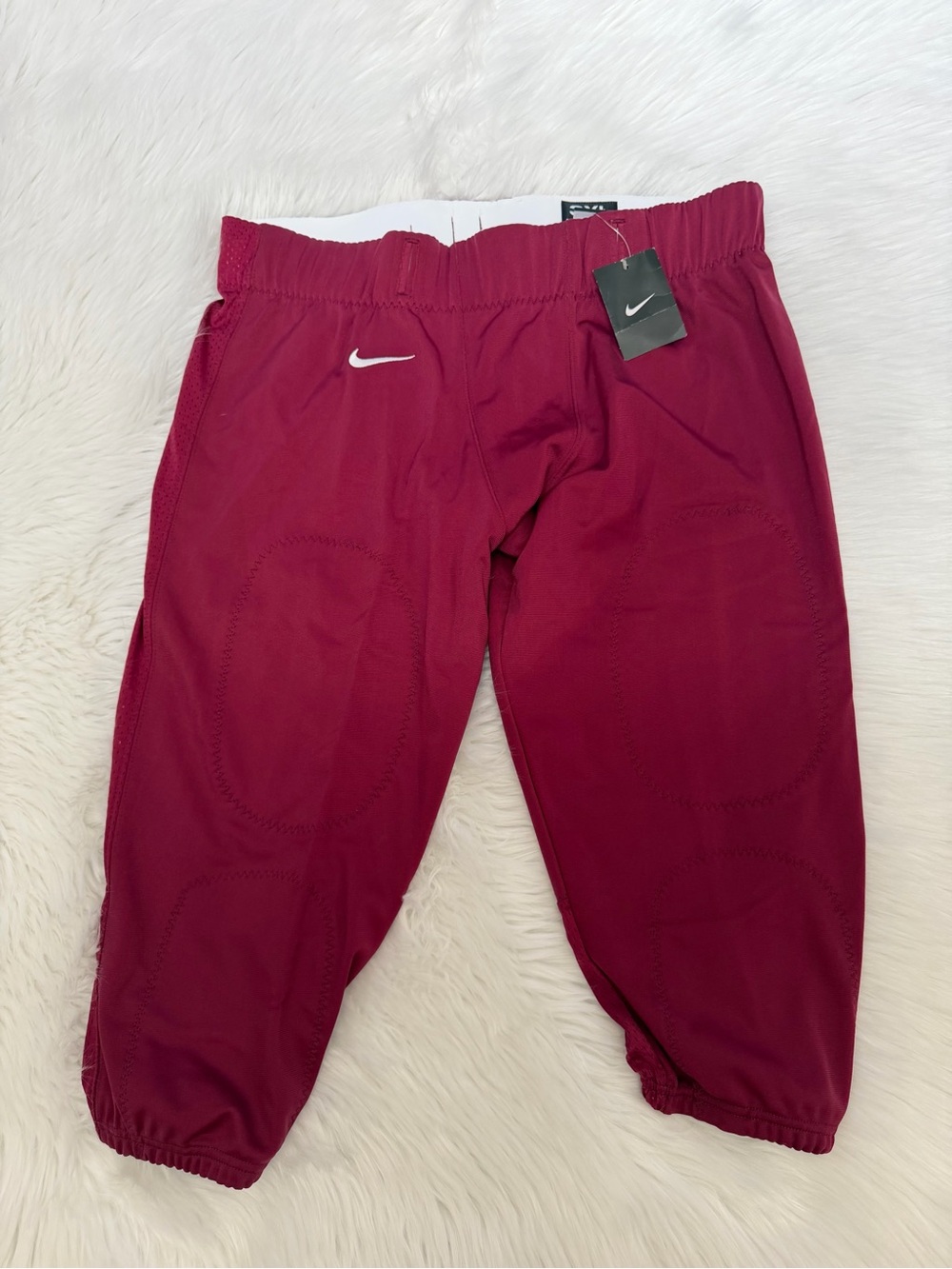 NIKE Maroon Football Pants 3XL